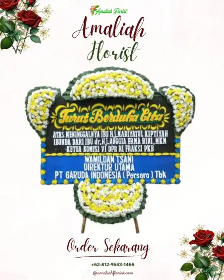 Papan Bunga Duka Sumber Lor